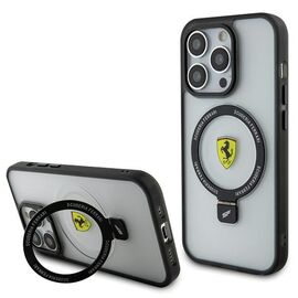 Ferrari FEHMP15LUSCAH iPhone 15 Pro 6.1" transparent hardcase Ring Stand 2023 Collection MagSafe - Apple Cases - Cases - Techbox