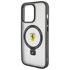 Ferrari FEHMP15LUSCAH iPhone 15 Pro 6.1" transparent hardcase Ring Stand 2023 Collection MagSafe - Apple Cases - Cases - Techbox