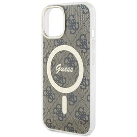 Guess IML 4G MagSafe iPhone 15 Plus Case - Brown - Uncategorized Cases (2) - Cases - Techbox