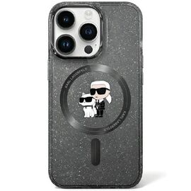 Karl Lagerfeld KLHMN61HGKCNOK iPhone 11 / Xr 6.1" black/black hardcase Karl&amp;Choupette Glitter MagSafe - Uncategorized Cases (2) - Cases - Techbox