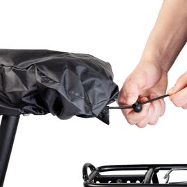 Waterproof saddle cover - black | Techbox