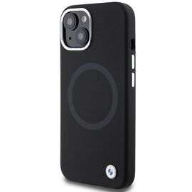 BMW Signature Liquid Silicone MagSafe case for iPhone 15 Plus - black - Apple Cases - Cases - Techbox