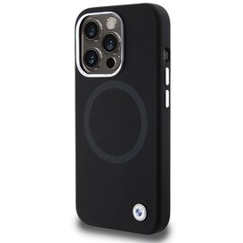 BMW Signature Liquid Silicone MagSafe case for iPhone 15 Pro - black - Apple Cases - Cases - Techbox