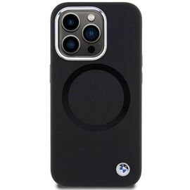 BMW Signature Liquid Silicone MagSafe case for iPhone 15 Pro Max - black - Apple Cases - Cases - Techbox