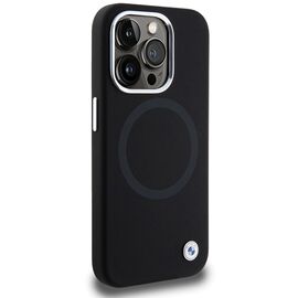 BMW Signature Liquid Silicone MagSafe case for iPhone 15 Pro Max - black - Apple Cases - Cases - Techbox