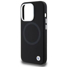 BMW Signature Liquid Silicone MagSafe case for iPhone 15 Pro Max - black - Apple Cases - Cases - Techbox