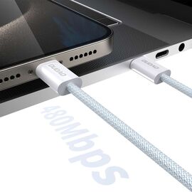 Dudao cable 1m PD 60W braided C To C - Cables & Adapters - Cables & Accessories - Techbox