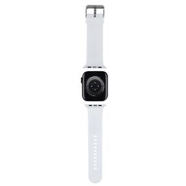 Karl Lagerfeld 3D Rubber Choupette Heads Strap for Apple Watch 38/40/41mm - White | Techbox