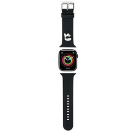Karl Lagerfeld 3D Rubber Karl Head strap for Apple Watch 38/40/41mm - black | Techbox