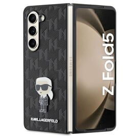 Karl Lagerfeld Saffiano Monogram Ikonik Pin case for Samsung Galaxy Z Fold 5 - black | Techbox