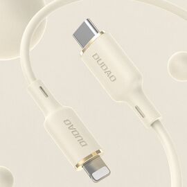 Dudao L7SCL USB-C - Lightning cable 30W 1m - beige - Cables & Adapters - Cables & Accessories - Techbox