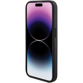 Guess Grip Stand 4G Triangle Strass case for iPhone 15 Pro Max - black - Apple Cases - Cases - Techbox