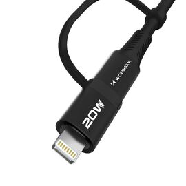 Wozinsky WNBAA 4in1 cable 2x USB-C 1x USB-A 1x Lightning 60W 1 m - black - Cables & Adapters - Cables & Accessories - Techbox