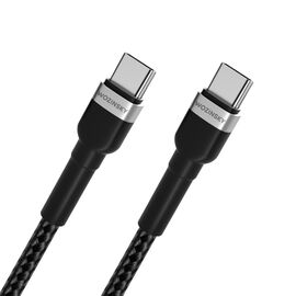 Wozinsky WNBCC1 USB-C / USB-C PD 65W cable 1 m - black - Cables & Adapters - Cables & Accessories - Techbox