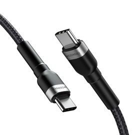Wozinsky WNBCC2 USB-C / USB-C PD 65W cable 2 m - black - Cables & Adapters - Cables & Accessories - Techbox