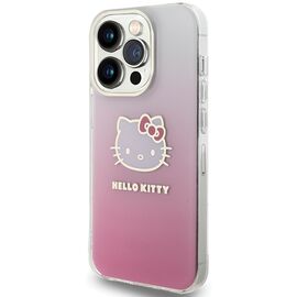 Hello Kitty IML Gradient Electrop Kitty Head case for iPhone 15 Pro Max - pink | Techbox