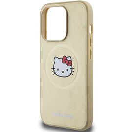 Hello Kitty Leather Kitty Head MagSafe case for iPhone 13 Pro / 13 - gold | Techbox