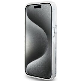 Hello Kitty Liquid Glitter Charms Kitty Head case for iPhone 13 Pro / 13 - silver | Techbox
