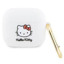 Hello Kitty Silicone 3D Kitty Head case for AirPods 3 - white | Techbox