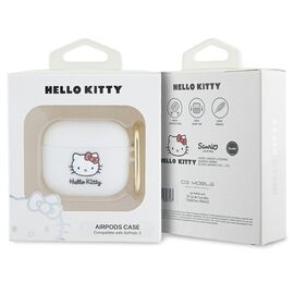 Hello Kitty Silicone 3D Kitty Head case for AirPods 3 - white | Techbox