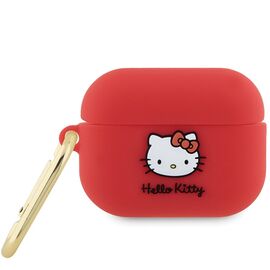 Hello Kitty Silicone 3D Kitty Head case for AirPods Pro 2 (2022/2023) - fuchsia | Techbox