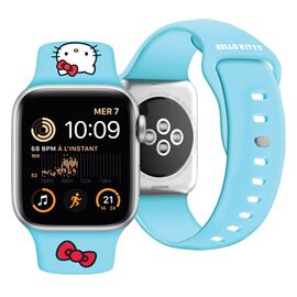 Hello Kitty Silicone Kitty Head strap for Apple Watch 38/40/41mm - blue | Techbox