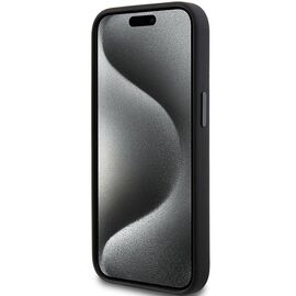 Karl Lagerfeld Silicone Choupette Metal Pin case for iPhone 15 Plus / 14 Plus - black - Apple Cases - Cases - Techbox