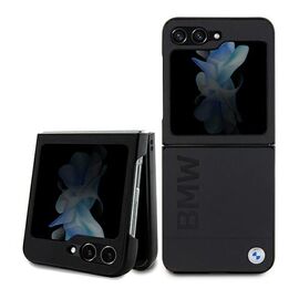 BMW Leather Hot Stamp case for Samsung Galaxy Z Flip 5 - black | Techbox