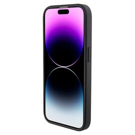 Ferrari Perforated Waves Metal Logo case for iPhone 15 Pro - black | Techbox