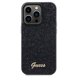 Guess Disco Metal Script case for iPhone 14 Pro - black | Techbox