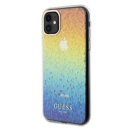 Guess IML Faceted Mirror Disco Iridescent case for iPhone 11 / Xr - multicolor | Techbox