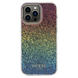 Guess IML Faceted Mirror Disco Iridescent case for iPhone 13 Pro Max - multicolored | Techbox