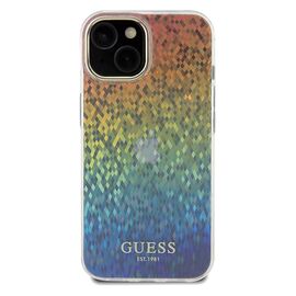 Guess IML Faceted Mirror Disco Iridescent case for iPhone 14 / 15 / 13 - multicolor | Techbox