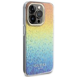 Guess IML Faceted Mirror Disco Iridescent case for iPhone 14 Pro - multicolored | Techbox