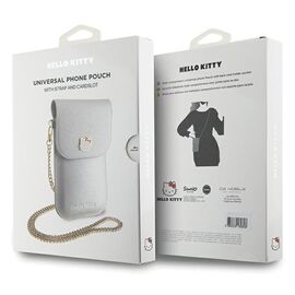 Hello Kitty Leather Metal Logo Chain bag - silver - Uncategorized Screen Protection (2) - Screen & Camera Protection - Techbox