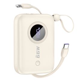 Powerbank Dudao K-14 USB-A / USB-C 10000mAh - beige | Techbox