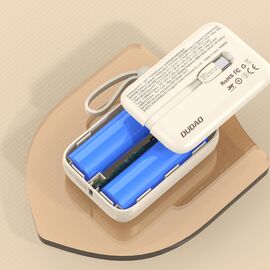 Powerbank Dudao K-14 USB-A / USB-C 10000mAh - beige | Techbox