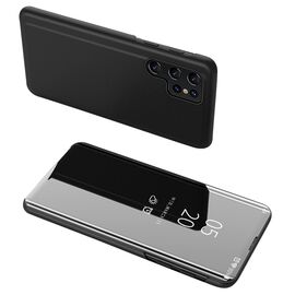 Clear View Case for Samsung A05s with flap - black - Samsung Cases - Cases - Techbox