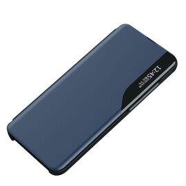 Eco Leather View Case for Samsung S24 Ultra with flap - blue - Samsung Cases - Cases - Techbox