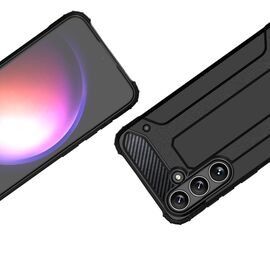 Hybrid Armor case for Samsung Galaxy S24+ armored - black - Samsung Cases - Cases - Techbox
