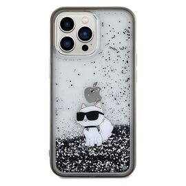 Karl Lagerfeld Liquid Glitter Choupette case for iPhone 13 Pro Max - transparent | Techbox