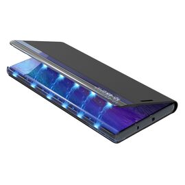 New Sleep View Case for Samsung S24+ with flap - black - Samsung Cases - Cases - Techbox