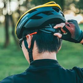 Rockbros 10110004006 bicycle helmet, size M - yellow and black - Bicycle - Sports & Fitness - Techbox