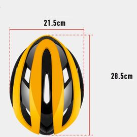 Rockbros 10110004006 bicycle helmet, size M - yellow and black - Bicycle - Sports & Fitness - Techbox
