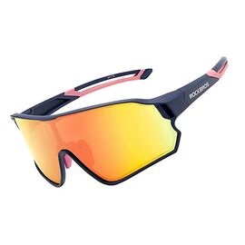Rockbros 10134PL Polarized Cycling Glasses - Blue and Pink | Techbox