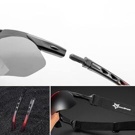 Rockbros 10142 photochromic UV400 cycling glasses - white | Techbox