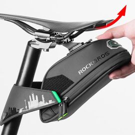 Rockbros C27-1 bicycle bag under the saddle - black - Bicycle - Sports & Fitness - Techbox