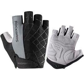 Rockbros S109GR cycling gloves, size XL - gray - Bicycle - Sports & Fitness - Techbox