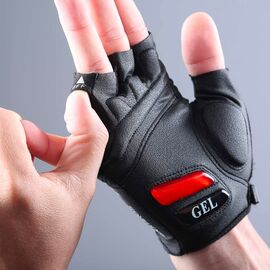Rockbros S143-BK L cycling gloves with gel inserts - black - Bicycle - Sports & Fitness - Techbox