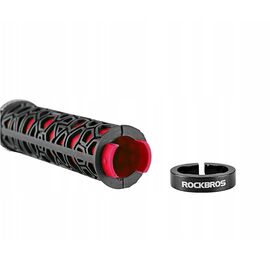 Rockbros 2017-14ARD bicycle grips - black and red - Bicycle - Sports & Fitness - Techbox